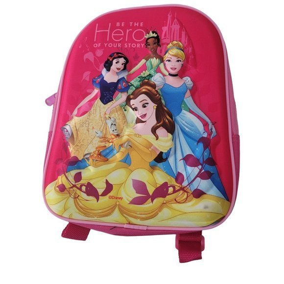 Disney Toddler Princess Pink‎ Small Backpack Hero Of Your Story - Picture 1 of 8